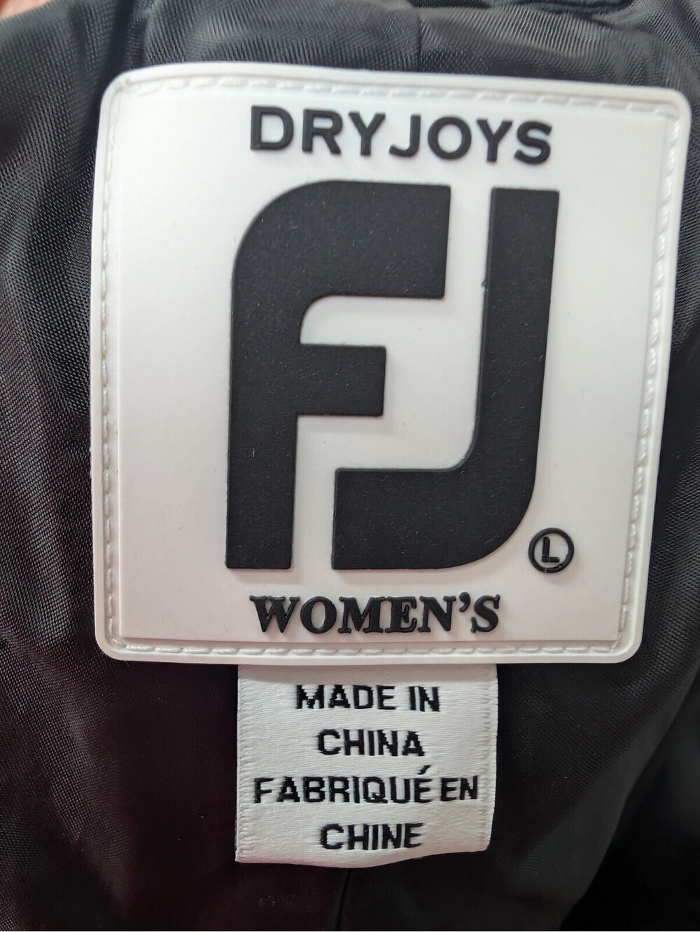 DRYJOYS by FOOTJOY Black Adjustable Waist Pants Women's Size Large - Picture 6 of 7